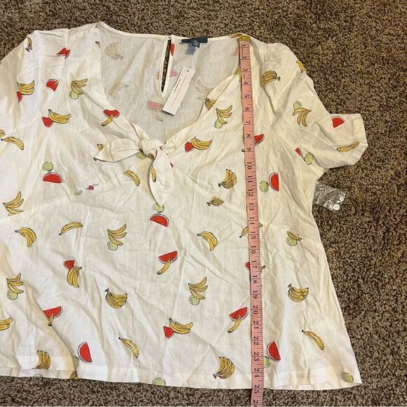 ModCloth Pack a Picnic Tie-Front Top, linen blend - Picture 16 of 16